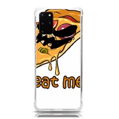 Eat Me T- Shirtscary Pizza Slice Sceaming Eat Me T- Shirt Samsung Galaxy S20plus 6 7 Inch Tpu Uv Case by ZUXUMI