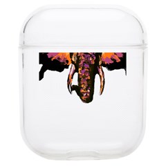 Elephant Art T- Shirtbutterfly Elephant T- Shirt Airpods 1/2 Case by ZUXUMI