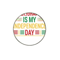 Calligraphy T- Shirtcalligraphy Is My Independence Day T- Shirt Hat Clip Ball Marker (4 Pack) by EnriqueJohnson