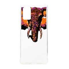 Elephant Art T- Shirtbutterfly Elephant T- Shirt Samsung Galaxy S20plus 6 7 Inch Tpu Uv Case by ZUXUMI