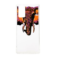 Elephant Art T- Shirtbutterfly Elephant T- Shirt Samsung Galaxy Note 20 Tpu Uv Case by ZUXUMI