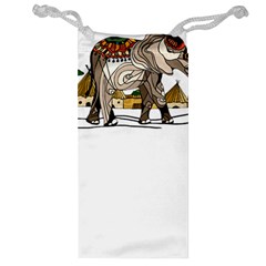 Elephant Art T- Shirtelephant T- Shirt Jewelry Bag by ZUXUMI