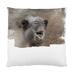 Camel T- Shirt Camel Portrait T- Shirt Standard Cushion Case (two Sides) by EnriqueJohnson