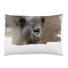 Camel T- Shirt Camel Portrait T- Shirt Pillow Case by EnriqueJohnson