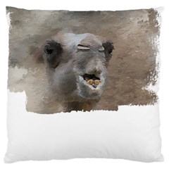 Camel T- Shirt Camel Portrait T- Shirt Standard Premium Plush Fleece Cushion Case (one Side) by EnriqueJohnson