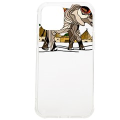 Elephant Art T- Shirtelephant T- Shirt Iphone 12 Pro Max Tpu Uv Print Case