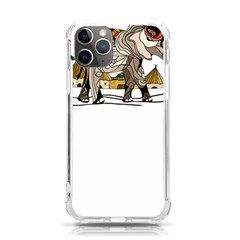 Elephant Art T- Shirtelephant T- Shirt Iphone 11 Pro 5 8 Inch Tpu Uv Print Case by ZUXUMI