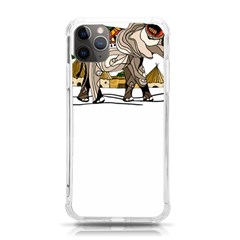 Elephant Art T- Shirtelephant T- Shirt Iphone 11 Pro Max 6 5 Inch Tpu Uv Print Case by ZUXUMI