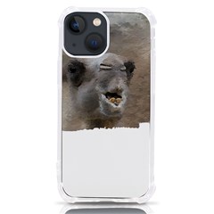 Camel T- Shirt Camel Portrait T- Shirt Iphone 13 Mini Tpu Uv Print Case by EnriqueJohnson