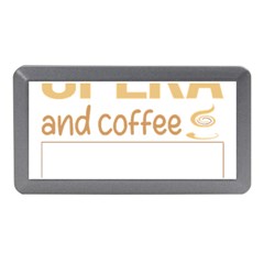 Opera T-shirtif It Involves Coffee Opera T-shirt Memory Card Reader (mini) by EnriqueJohnson