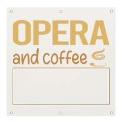 Opera T-shirtif It Involves Coffee Opera T-shirt Banner And Sign 4  X 4 