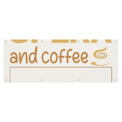 Opera T-shirtif It Involves Coffee Opera T-shirt Banner And Sign 8  X 3 