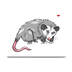 Opossum T-shirtsteal Your Heart Opossum 05 T-shirt Plate Mats by EnriqueJohnson