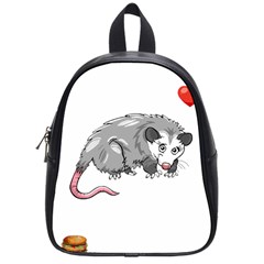 Opossum T-shirtsteal Your Heart Opossum 05 T-shirt School Bag (small) by EnriqueJohnson