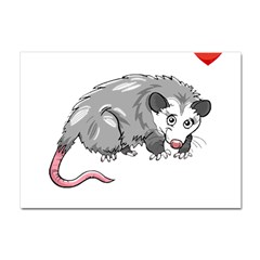 Opossum T-shirtsteal Your Heart Opossum 05 T-shirt Crystal Sticker (a4) by EnriqueJohnson