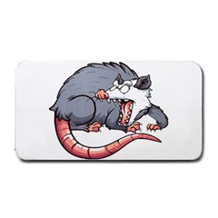 Opossum T-shirtwhite Look Calm Opossum 03 T-shirt (1) Medium Bar Mat by EnriqueJohnson