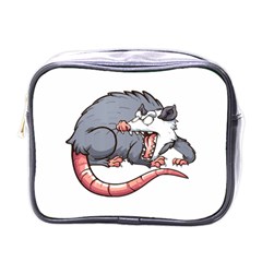 Opossum T-shirtwhite Look Calm Opossum 03 T-shirt (1) Mini Toiletries Bag (one Side) by EnriqueJohnson