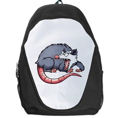 Opossum T-shirtwhite Look Calm Opossum 03 T-shirt (1) Backpack Bag by EnriqueJohnson