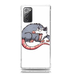 Opossum T-shirtwhite Look Calm Opossum 03 T-shirt (1) Samsung Galaxy Note 20 Tpu Uv Case by EnriqueJohnson