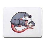 Opossum T-shirtwhite Look Calm Opossum 03 T-shirt Small Mousepad Front