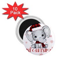 Elephant Art T- Shirtelephant T- Shirt 1 75  Magnets (10 Pack)  by ZUXUMI