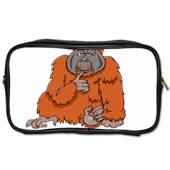 Orangutan T-shirtnope Not Today Orangutan 13 T-shirt Toiletries Bag (one Side) by EnriqueJohnson