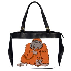 Orangutan T-shirtnope Not Today Orangutan 13 T-shirt Oversize Office Handbag (2 Sides) by EnriqueJohnson