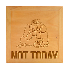 Orangutan T-shirtnope Not Today Orangutan 13 T-shirt Wood Photo Frame Cube by EnriqueJohnson