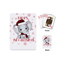 Elephant Art T- Shirtelephant T- Shirt Playing Cards Single Design (mini) by ZUXUMI