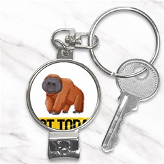 Orangutan T-shirtnope Not Today Orangutan 16 T-shirt Nail Clippers Key Chain by EnriqueJohnson