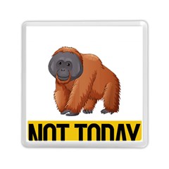 Orangutan T-shirtnope Not Today Orangutan 16 T-shirt Memory Card Reader (square) by EnriqueJohnson