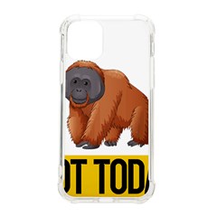 Orangutan T-shirtnope Not Today Orangutan 16 T-shirt Iphone 11 Pro 5 8 Inch Tpu Uv Print Case by EnriqueJohnson