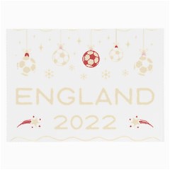 England T- Shirt England Ugly Christmas Sweater Soccer Football 2022 Xmas Pajama T- Shirt (1) Large Glasses Cloth by ZUXUMI