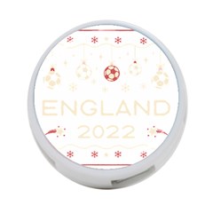 England T- Shirt England Ugly Christmas Sweater Soccer Football 2022 Xmas Pajama T- Shirt (1) 4-port Usb Hub (two Sides) by ZUXUMI