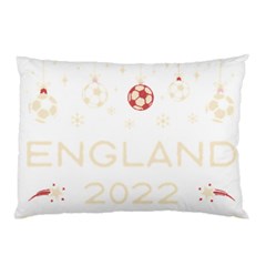 England T- Shirt England Ugly Christmas Sweater Soccer Football 2022 Xmas Pajama T- Shirt (1) Pillow Case (two Sides) by ZUXUMI