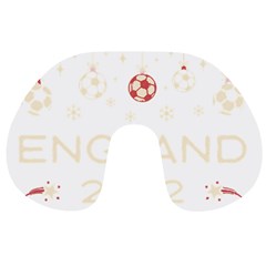 England T- Shirt England Ugly Christmas Sweater Soccer Football 2022 Xmas Pajama T- Shirt (1) Travel Neck Pillow by ZUXUMI