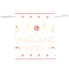 England T- Shirt England Ugly Christmas Sweater Soccer Football 2022 Xmas Pajama T- Shirt (1) Lightweight Drawstring Pouch (xl) by ZUXUMI