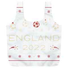 England T- Shirt England Ugly Christmas Sweater Soccer Football 2022 Xmas Pajama T- Shirt (1) Full Print Recycle Bag (xxxl) by ZUXUMI