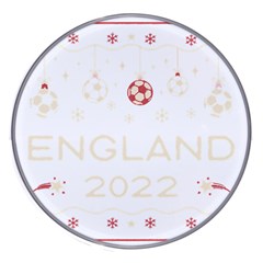 England T- Shirt England Ugly Christmas Sweater Soccer Football 2022 Xmas Pajama T- Shirt (1) Wireless Fast Charger(white) by ZUXUMI