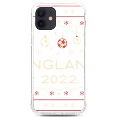 England T- Shirt England Ugly Christmas Sweater Soccer Football 2022 Xmas Pajama T- Shirt (1) Iphone 12/12 Pro Tpu Uv Print Case by ZUXUMI