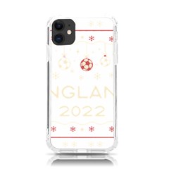 England T- Shirt England Ugly Christmas Sweater Soccer Football 2022 Xmas Pajama T- Shirt (1) Iphone 11 Tpu Uv Print Case by ZUXUMI