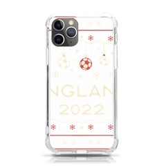 England T- Shirt England Ugly Christmas Sweater Soccer Football 2022 Xmas Pajama T- Shirt (1) Iphone 11 Pro 5 8 Inch Tpu Uv Print Case by ZUXUMI