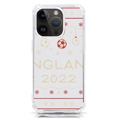 England T- Shirt England Ugly Christmas Sweater Soccer Football 2022 Xmas Pajama T- Shirt (1) Iphone 14 Pro Tpu Uv Print Case by ZUXUMI