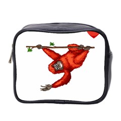 Orangutan T-shirtsteal Your Heart Orangutan 05 T-shirt Mini Toiletries Bag (Two Sides)