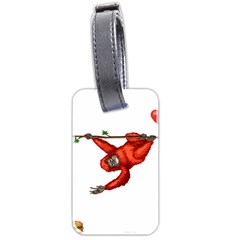 Orangutan T-shirtsteal Your Heart Orangutan 05 T-shirt Luggage Tag (two sides)