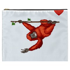 Orangutan T-shirtsteal Your Heart Orangutan 05 T-shirt Cosmetic Bag (xxxl) by EnriqueJohnson