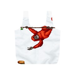 Orangutan T-shirtsteal Your Heart Orangutan 05 T-shirt Full Print Recycle Bag (S)