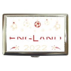 England T- Shirt England Ugly Christmas Sweater Soccer Football 2022 Xmas Pajama T- Shirt Cigarette Money Case by ZUXUMI