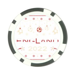 England T- Shirt England Ugly Christmas Sweater Soccer Football 2022 Xmas Pajama T- Shirt Poker Chip Card Guard by ZUXUMI