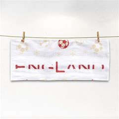 England T- Shirt England Ugly Christmas Sweater Soccer Football 2022 Xmas Pajama T- Shirt Hand Towel by ZUXUMI